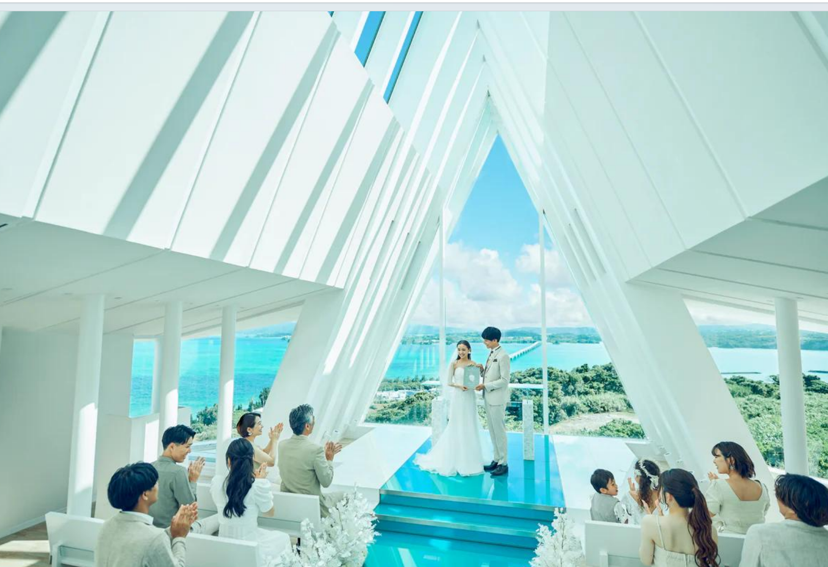 冲绳天空教堂 - Celeste Chapel 婚礼场地